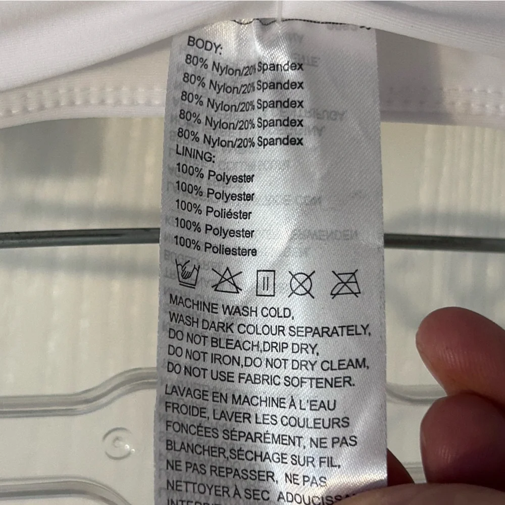 Baleaf | White Women's Skater Skirt | Size XL - Picture 6 of 7